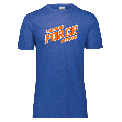 Southern Force Mens SS Tri Blend - Royal