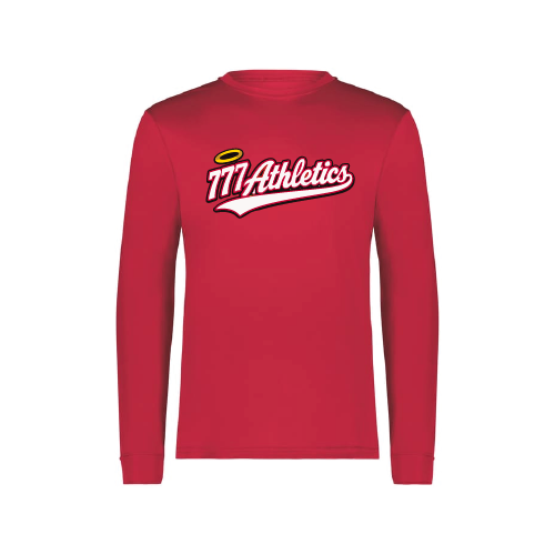 777 Womens LS Dri Fit - Red
