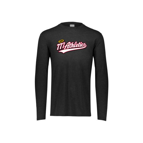 777 Womens LS Tri Blend - Black