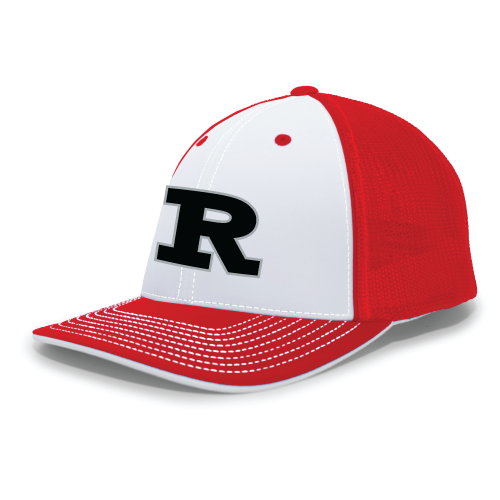 Rise Trucker Hat - White/Red
