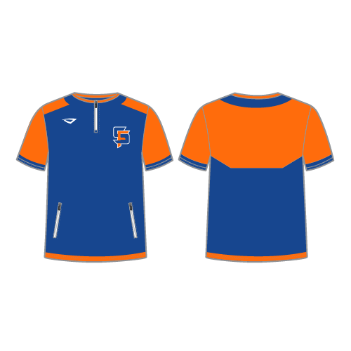 Southern Force Mens Sublimated SS Wild Thing - Royal/Orange