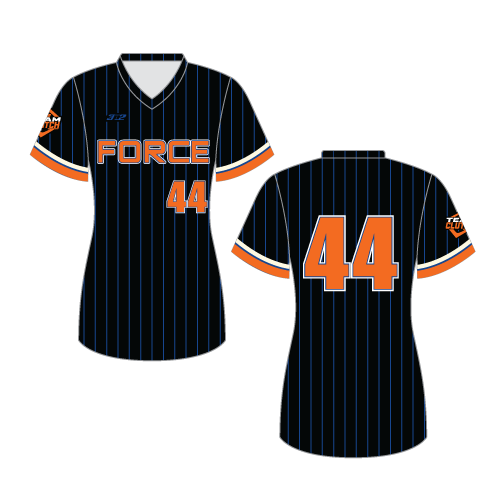 Southern Force V-Neck Jersey - Black Pin