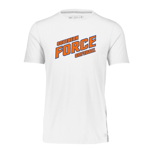 Southern Force Mens SS Cotton Tee - White